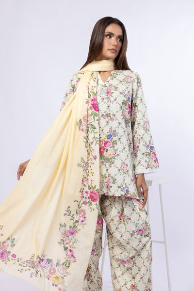 Printed | Cotton Square | Dupatta | AED 60.00