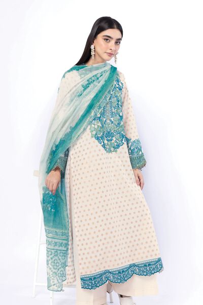 Embroidered | Jacquard | Tailored 3 Piece | AED 350.00