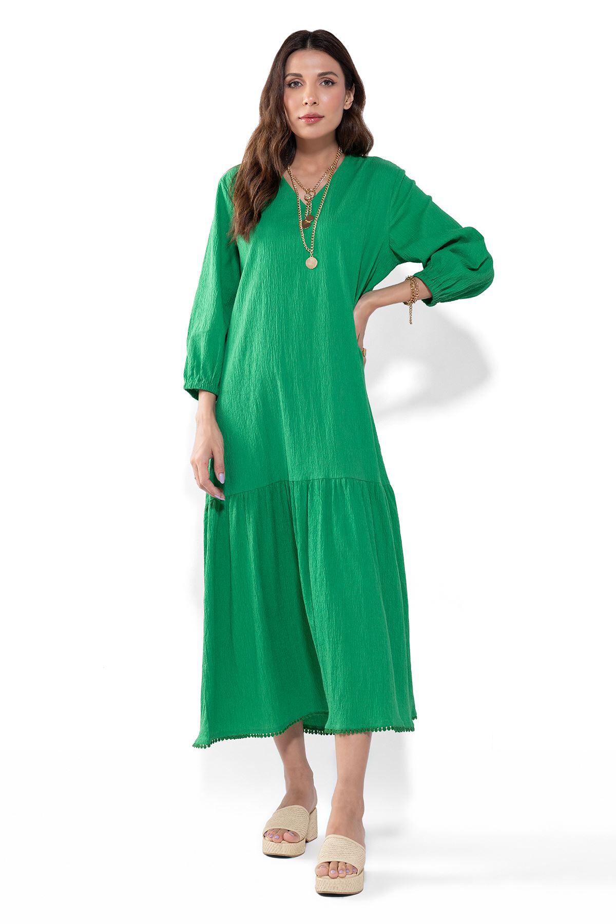 Buy Maxi Dress 36.00 AED 1001823474 Khaadi United Arab Emirates