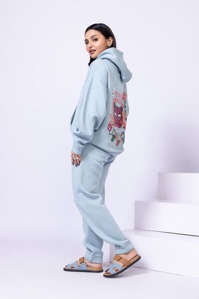 Dyed | Cotton Polyester Fleece | Trousers | AED 21.60