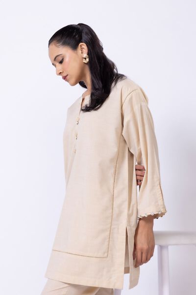 Dyed | Chambray | Kurta | AED 36.00
