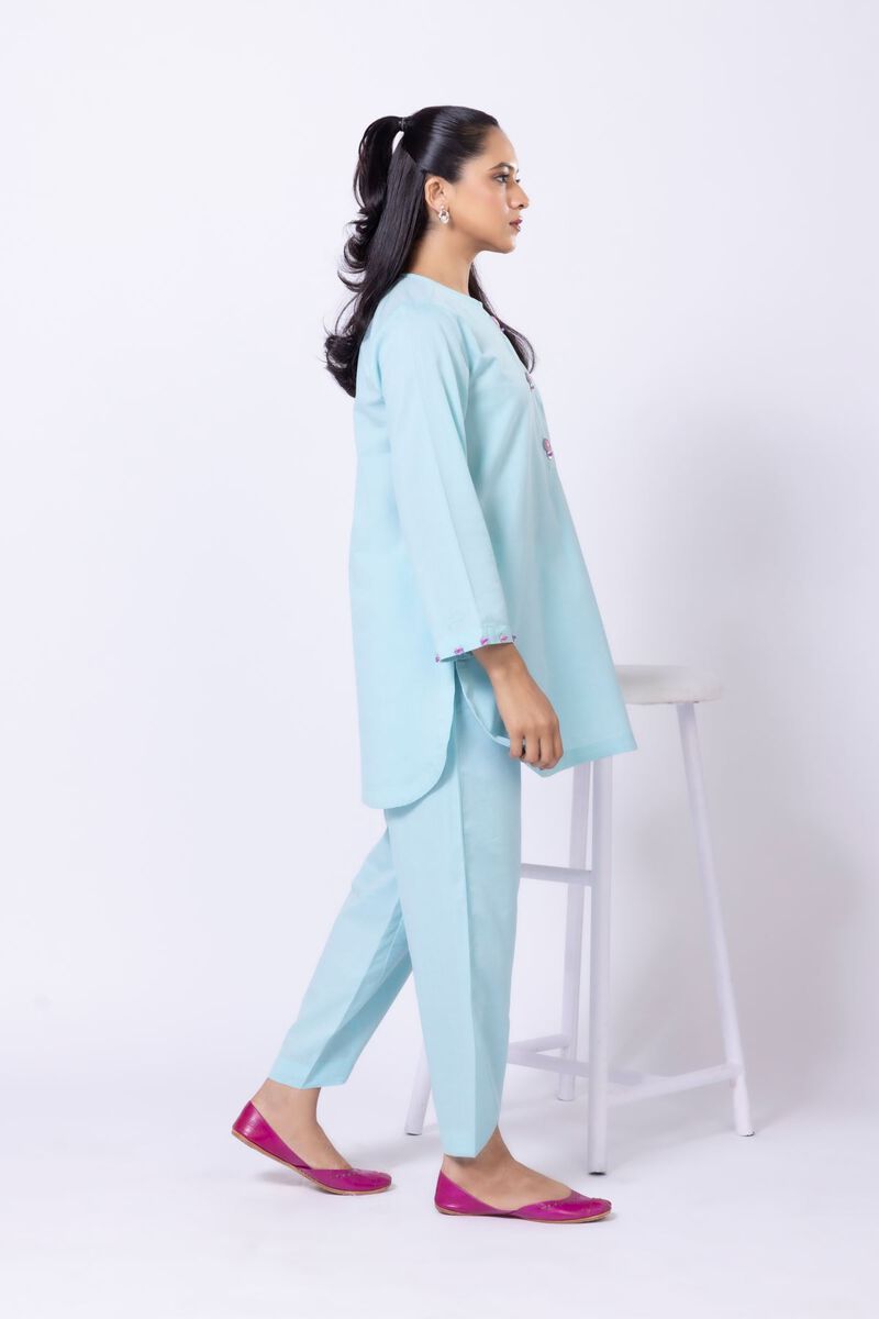 Dyed | Chambray | Kurta | null