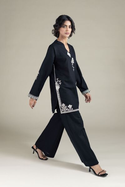 Dyed | Khaddar | Pants | AED 60.00