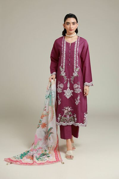 Embroidered | Cambric | Fabrics 3 Piece | AED 230.00