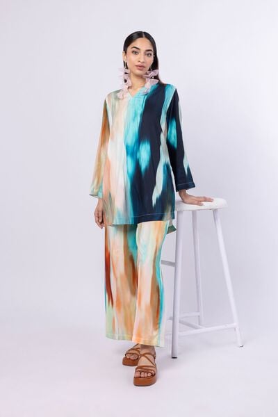 Printed | Viscose Plain Weave | Pants | AED 30.00