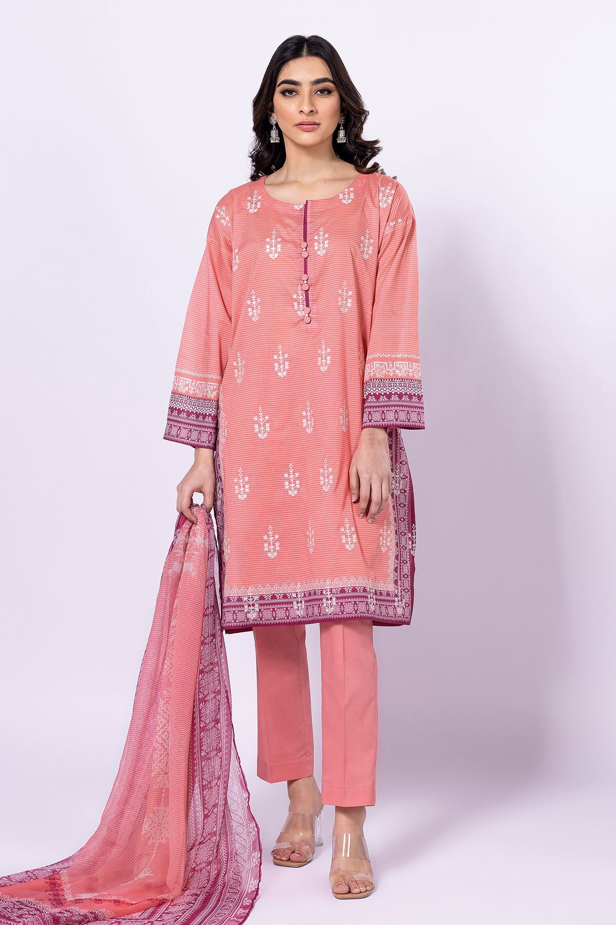 Khaadi 3 piece outlet lawn 2019