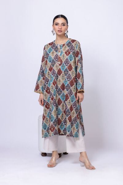 Printed | Cotton Dobby | Kurta | AED 100.00