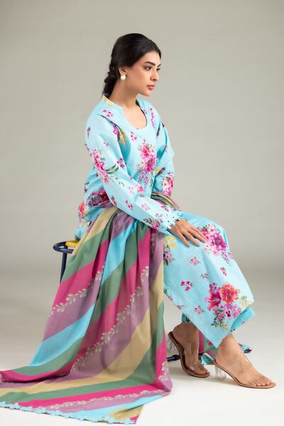 Printed | Textured Lawn | Dupatta | AED 100.00