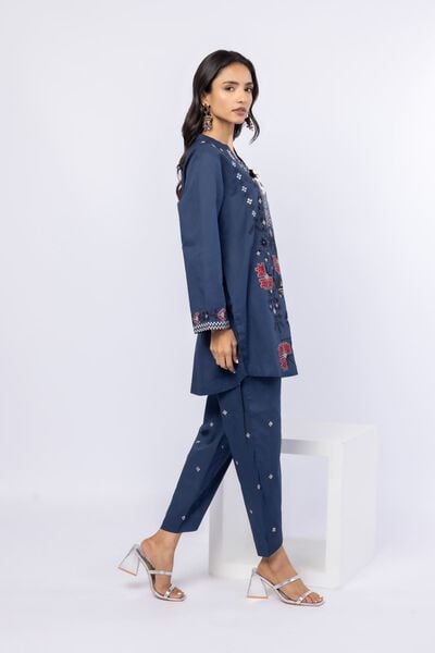 Embroidered | Cotton Dobby | Pants | AED 80.00