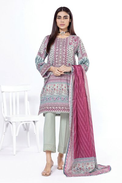 Embroidered | Dobby | Fabrics 3 Piece | AED 200.00