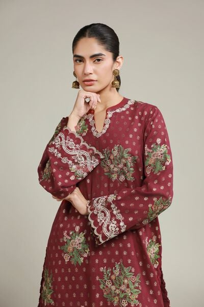 Embroidered | Jacquard | Fabrics 2 Piece | Top and Bottom | AED 200.00