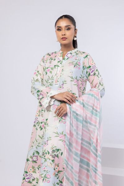 Embroidered | Dull Raw Silk | Kurta | AED 140.00