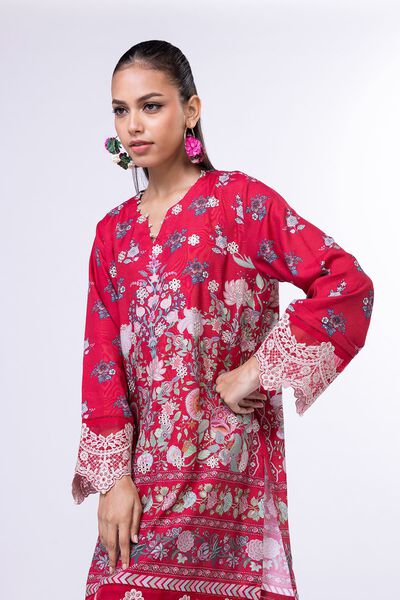 Embroidered | Viscose Oak Silk | Kurta | AED 96.00