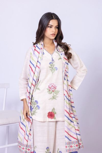 Printed | Textured Cotton | Dupatta | AED 68.00