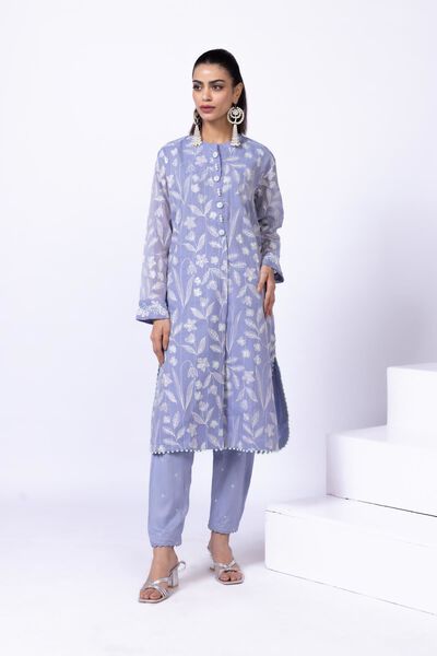 Embroidered | Crosshatch Raw Silk | Shalwar | AED 30.00