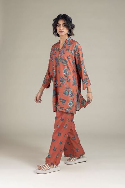 Embroidered | Raw Silk | Pants | AED 60.00