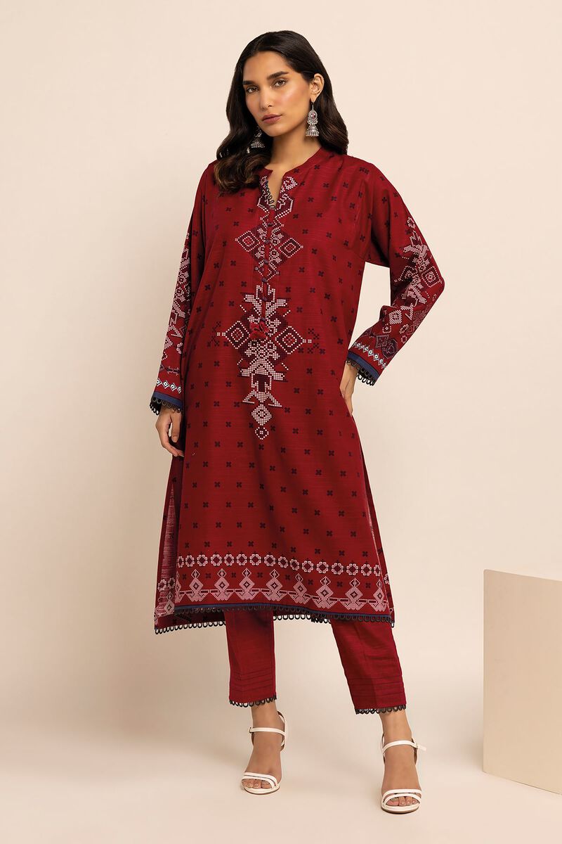Khaddar | Printed | Fabrics 2 Piece | Top Bottoms | null