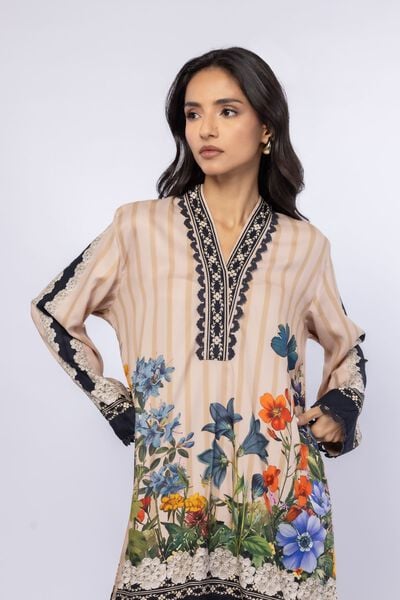 Printed | Viscose Crepe | Kurta | AED 100.00