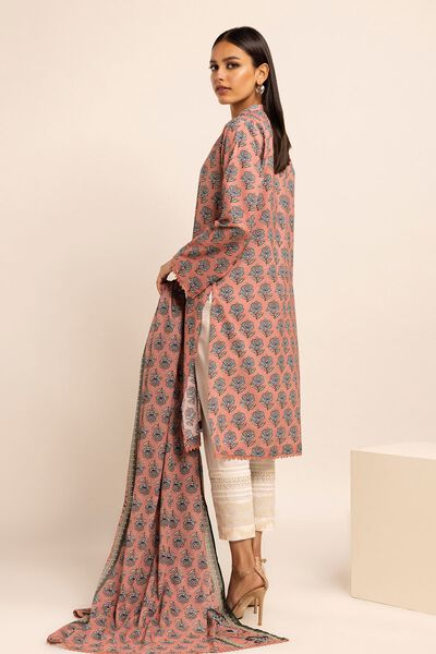 Fabrics 2 Piece | Top Dupatta, L-PINK, hi-res