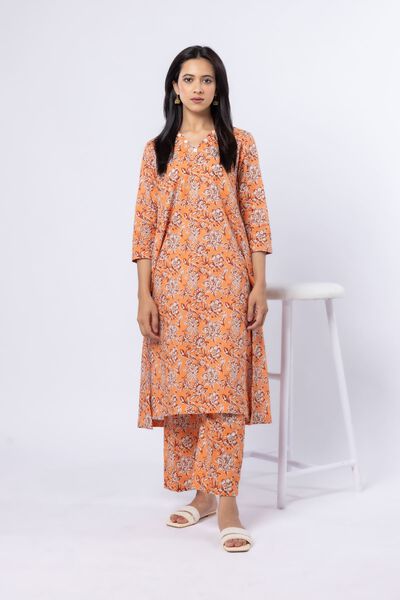 Printed | Cambric | Kurta | AED 80.00