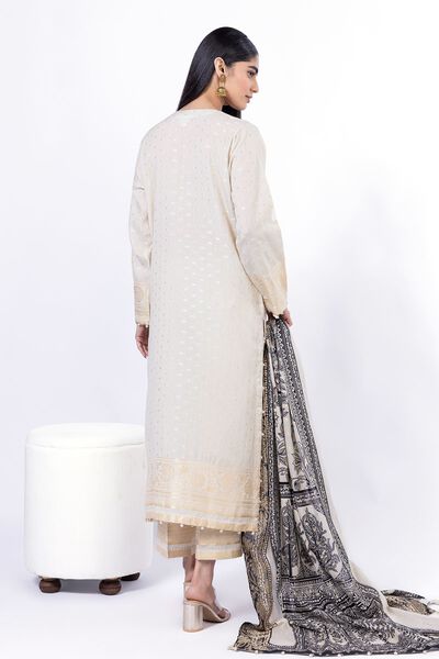 Printed | Jacquard | Fabrics 3 Piece | AED 180.00