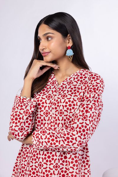 Printed | Cambric | Kurta | AED 80.00