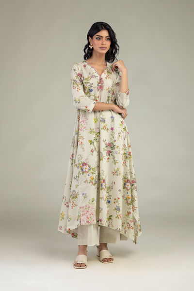 Embroidered | Cambric | Cambric Pants | AED 80.00