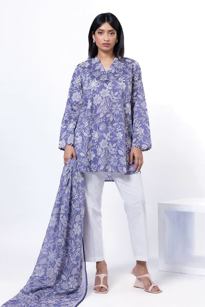 Printed | Lawn | Fabrics 2 Piece | Top and Dupatta | AED 100.00