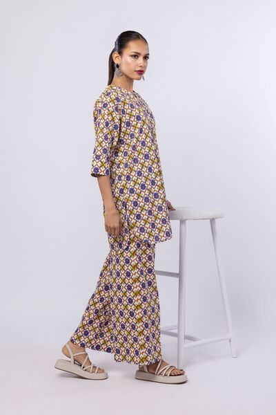Printed | Cambric | Pants | AED 48.00