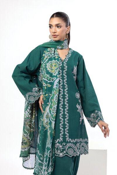 Embroidered | Crosshatch | Fabrics 3 Piece | AED 220.00