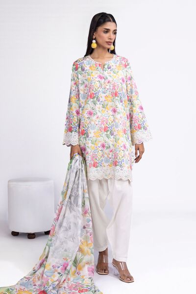 Embroidered | Lawn | Fabrics 3 Piece | AED 80.00