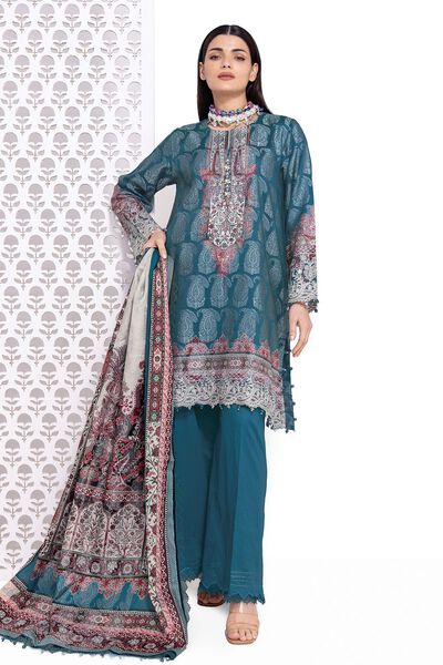 Embroidered | Jacquard | Tailored 3 Piece | AED 90.00
