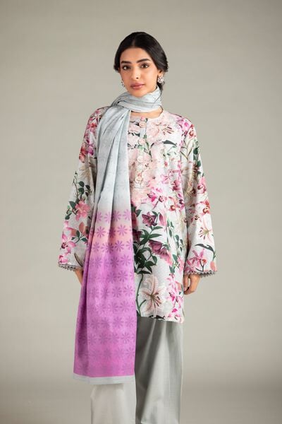 Embroidered | Textured Cotton | Kurta | AED 130.00