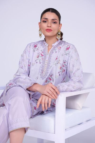 Embroidered | Raw Silk | Kurta | AED 66.00