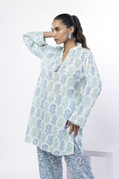 Printed | Lawn | Fabrics 2 Piece | Top and Bottom | AED 100.00