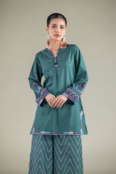 Embroidered | Cambric | Kurta | AED 130.00