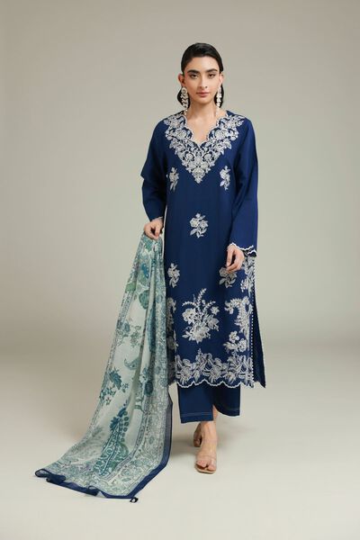 Embroidered | Cambric | Fabrics 3 Piece | AED 230.00