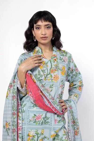 Embroidered | Lawn | Fabrics 3 Piece | AED 180.00