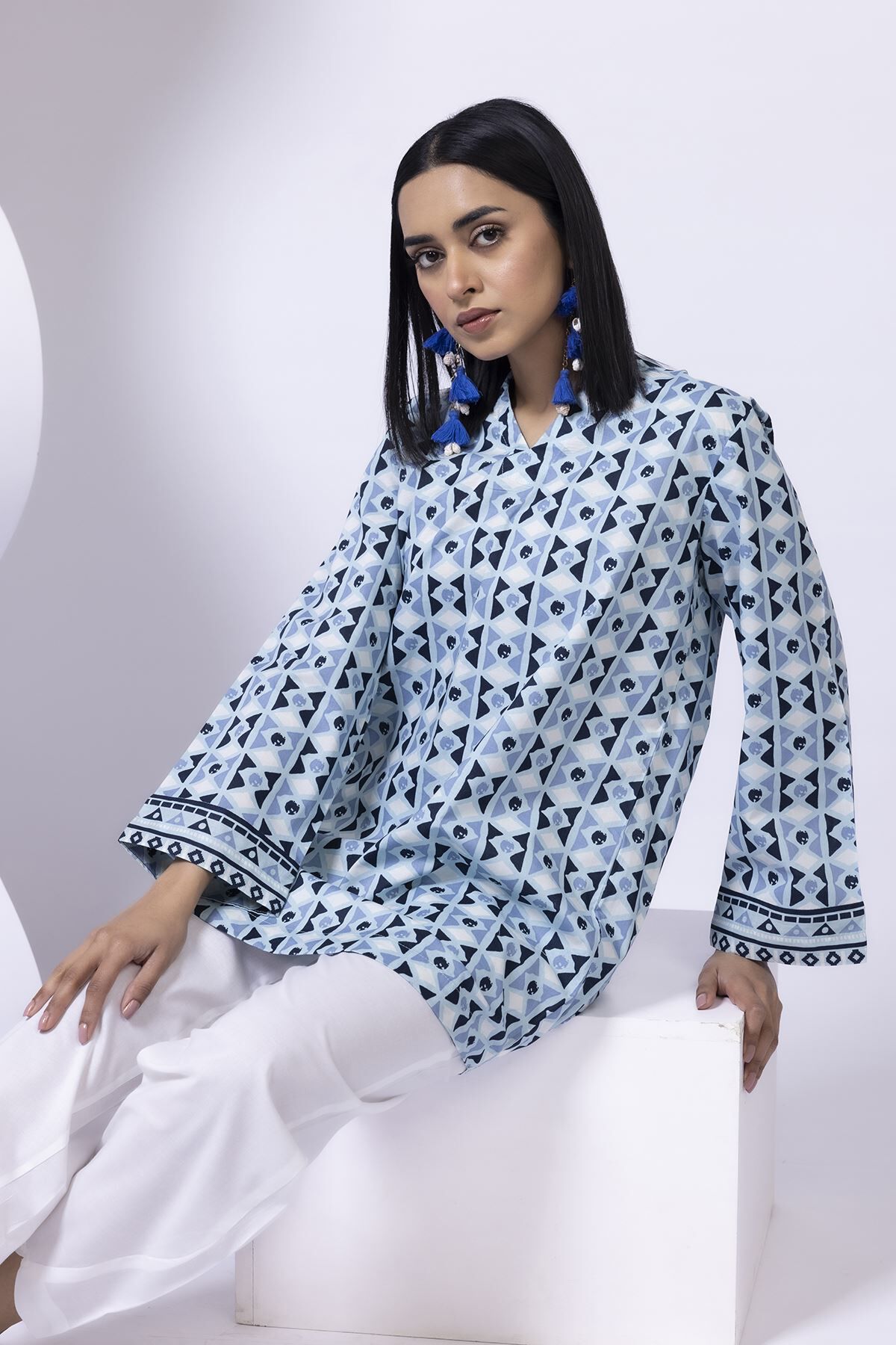 Buy Kurta | 0.0 N/A | 25-01EX3-03TA-VG_MULTI | Khaadi United Arab