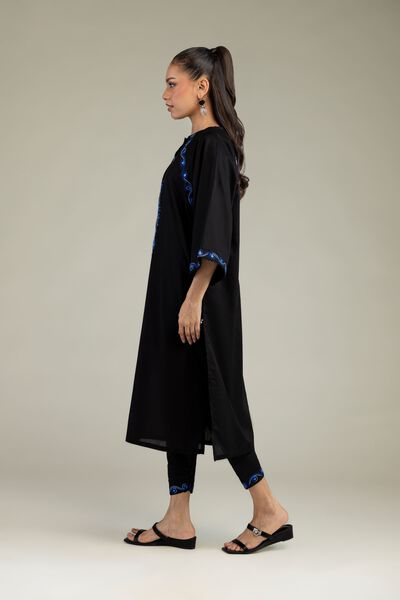 Embroidered | Cambric | Black Solid Shalwar | AED 130.00