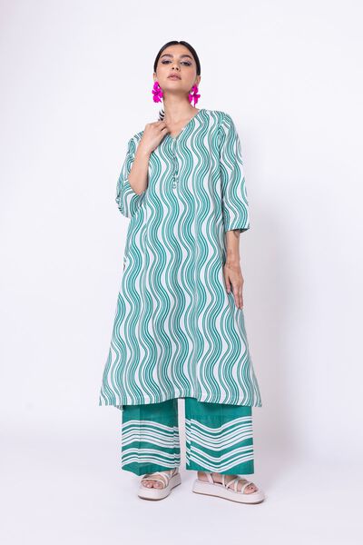 Printed | Cambric | Kurta | AED 80.00