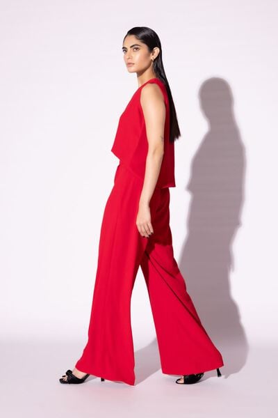 Dyed | Heavy Georgette | Trousers | AED 30.00
