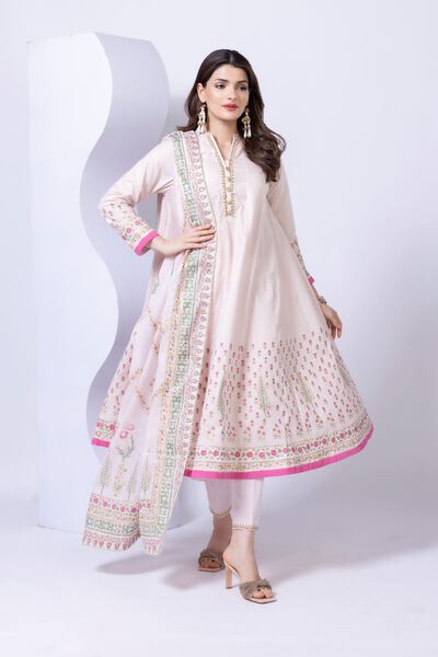 Embroidered | Elevated Cambric | Pants | AED 24.00