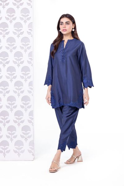 Embroidered | Raw Silk | Pants | AED 24.00
