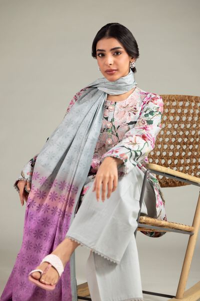 Printed | Textured Lawn | Dupatta | AED 80.00
