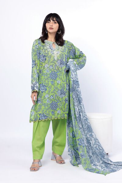 Embroidered | Lawn | Fabrics 3 Piece | AED 140.00