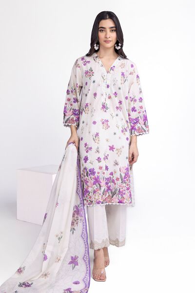 Embroidered | Lawn | Fabrics 3 Piece | AED 80.00