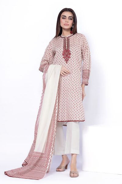 Embroidered | Lawn | Fabrics 3 Piece | AED 90.00