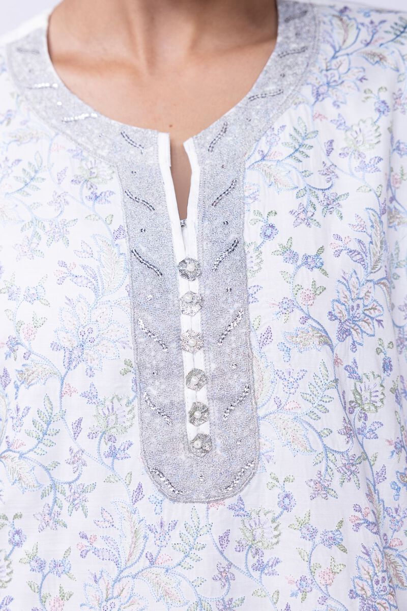 Embroidered | Russian Raw Silk | Kurta | null