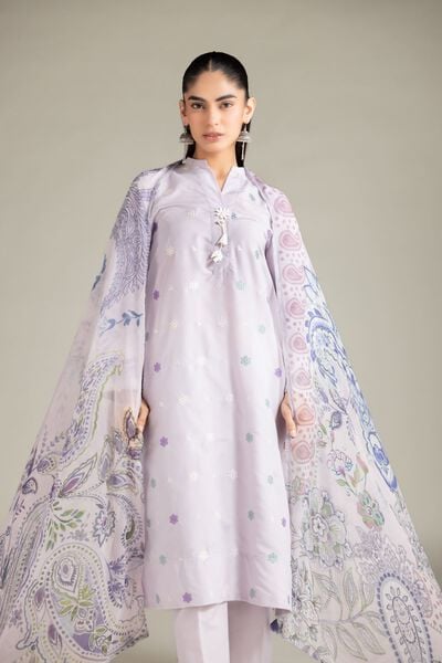 Embroidered | Blended Cambric | Kurta | AED 150.00